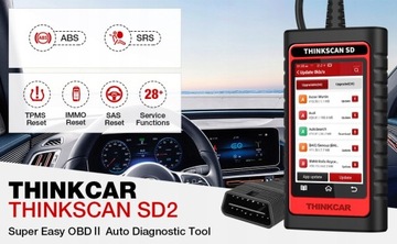 THINKSCAN SD2 THINKCAR Считыватель кодов ABS SRS
