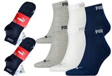 PUMA STOPKI SKARPETY QUARTER 39-42 6 PAR