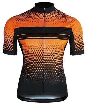 Koszulka rowerowa Kolarska ORANGE -VIKASPORT -4XL
