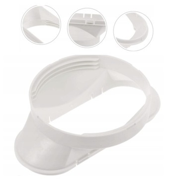 ADAPTER DO RURY KLIMATYZATORA PRZENOŚNEGO POŁĄCZENIE USZCZELKI OKNA 13cm