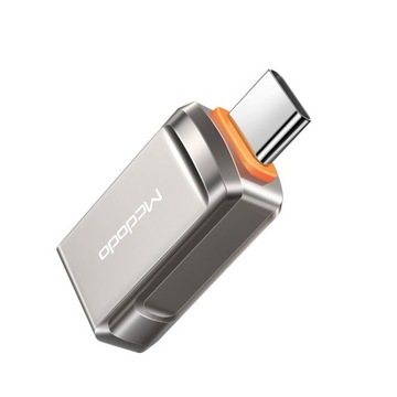 MCDODO ADAPTER PRZEJŚCIÓWKA USB-A 3.0 DO USB-C NA USB TYP C 3A 5GBPS OTG