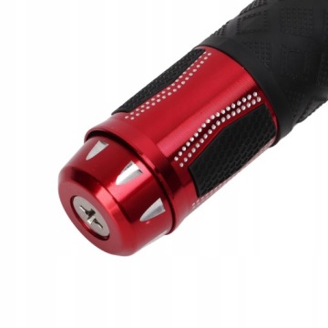 РУЛЬ ДЛЯ МОТОЦИКЛА С ПОДОГРЕВОМ 22 ММ КРАСНЫЙ