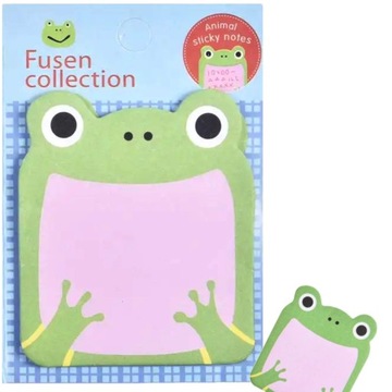 KARTECZKI SAMOPRZYLEPNE MINI DLA DZIECI W KSZTAŁCIE ZWIERZĄT NOTES 6x