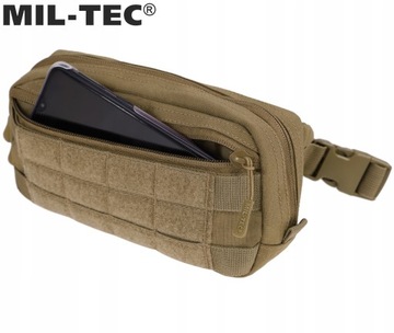 Nerka saszetka torba biodrowa Mil-Tec Fanny Pack MOLLE Coyote