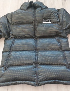 EA7 emporio armani nowa kurtka zimowa puchowa męska r. XL