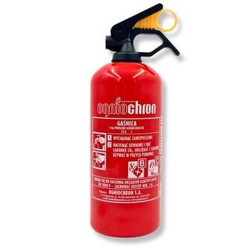 Zestaw apteczka DIN 13164 + gaśnica 1kg bez uchwyt