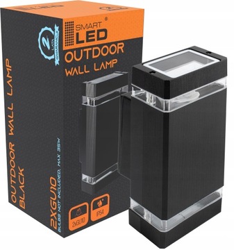 Lampa elewacyjna LED zewnętrzna kinkiet ogrodowy