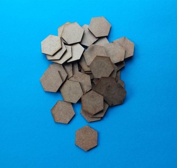 Основания HEX 33 мм HDF 30 шт.