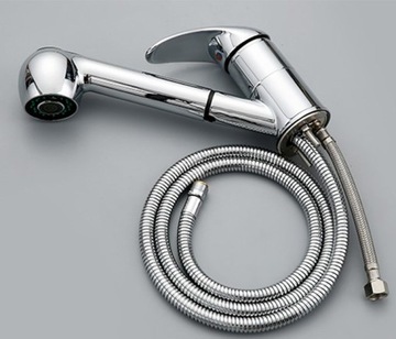 КУХОННАЯ РАКОВИНА FATTER, ПОВОРОТНЫЙ ИЗЛИК, ДЛИННЫЙ ПОВОРОТНЫЙ, ВЫДВИЖНОЙ ХРОМ