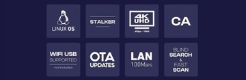 Qviart OG2s 4K LINUX Enigma2 OpenATV SAT IPTV
