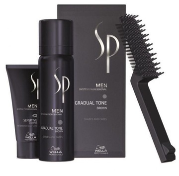 WELLA SP MEN GRADUAL TONE PIGMENT PIANKA BRĄZOWA