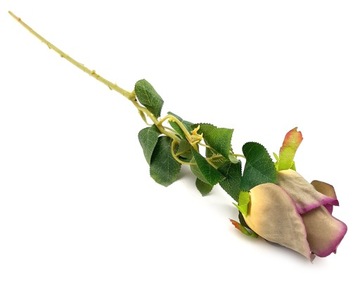 SZTUCZNA RÓŻA DŁUGA GAŁĄZKA 66 cm SZTUCZNE RÓŻE