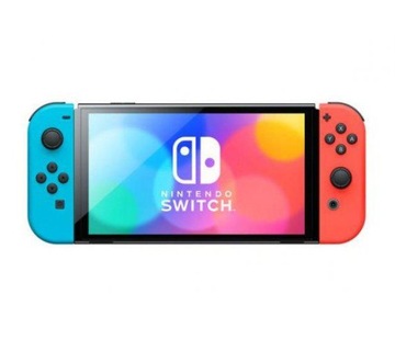 Переключатель NINTENDO OLED красный и синий
