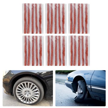 Zestaw 30 szt. pasków do opon bezdętkowych. Pomarańczowy plastikowy T8