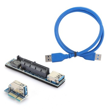 Przedłużacz płyty głównej Interfejs PCI E X1 PCI
