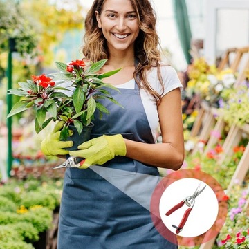 РУЧНЫЕ САДОВЫЕ НОЖНИЦЫ ДЛЯ КРУСТНИКОВ, ЦВЕТОВ, ВЕТОК, ОСТРЫЕ, ТВЕРДЫЕ