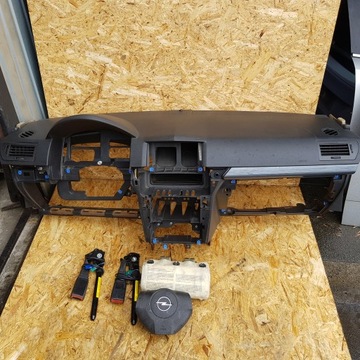 OPEL ASTRA H III KOMBI HB DESKA KOKPIT KONSOLA AIR BAG KOMPLET