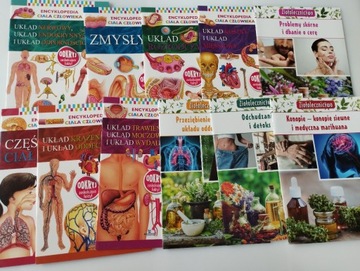 Zestaw ENCYKLOPEDIA CIAŁA CZŁOWIEKA + ZIOŁOLECZNICTWO x11 Odchudzanie Przez