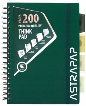 Kołozeszyt PREMIUM ThinkPad ASTRA B5 100k kratka