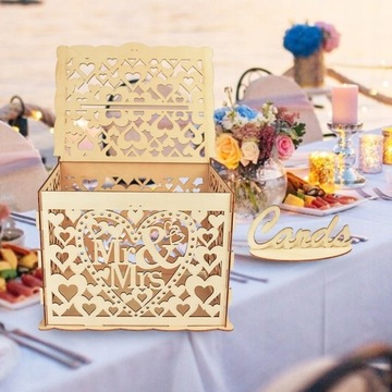 Коробки для приглашений на свадьбу в деревенском стиле своими руками с замком