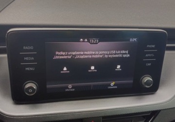 Skoda Scala Hatchback 1.0 TSI 110KM 2021 Skoda Scala 1.0 PB 110KM M6 Ambition FV23 Salon PL Serwis ASO Gwarancja, zdjęcie 13