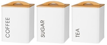 КОНТЕЙНЕР ДЛЯ САХАРА, КОФЕ, МАТ ЧЕРНЫЙ БАМБУК