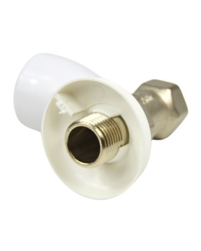 ОДИНАРНАЯ РОЗЕТКА ГИБКАЯ КРЫШКА ТРУБ КРЫШКА FI18 БЕЛАЯ