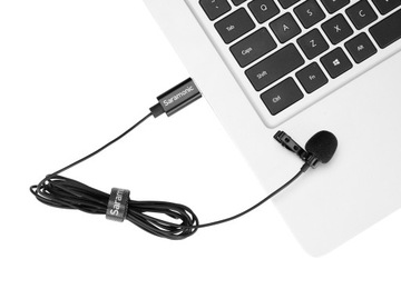 Петличный микрофон Saramonic SR-ULM10 с разъемом USB для ПК/Mac