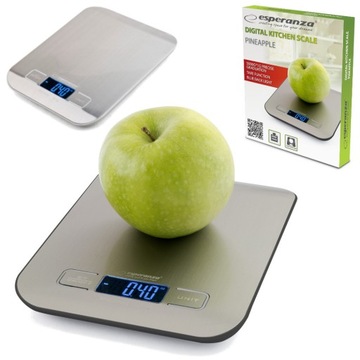 ELEKTRONICZNA WAGA KUCHENNA LCD PINEAPPLE DO 5KG