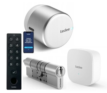 Zamek TEDEE GO +mostek +klawiatura na odcisk +Wkładka typ C