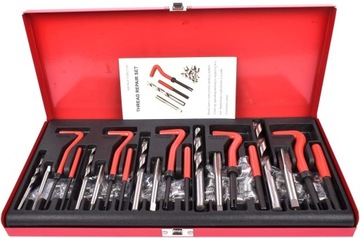 КОМПЛЕКТ ДЛЯ РЕМОНТА РЕЗЬБЫ HELICOIL M5-M12 / 131 ЭЛЕМЕНТ