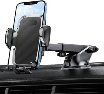 MOSOTECH Uchwyt na telefon do samochodu z przyssawką i 360°