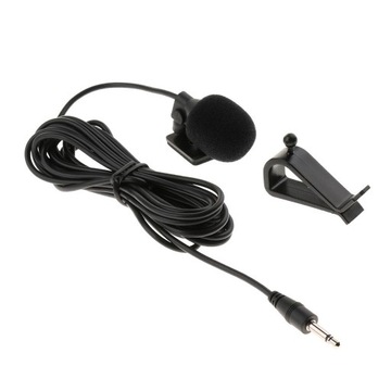 Car stereo external microphone for
