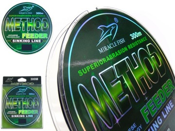 Żyłka Method Feeder 0,16 mm Match szybko tonąca czarna 300 m