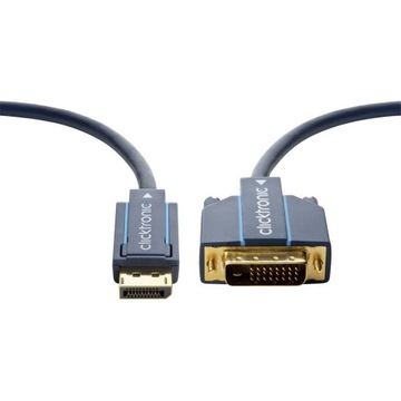 Кабель видеоадаптера DisplayPort — DVI-D 5 м