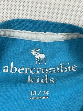 Abercrombie Kids T-shirt Koszulka Dziecięca Logo Unikat Klasyk 13Y 14Y
