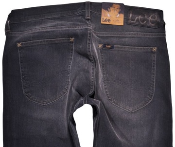 LEE spodnie JEANS tapered SLIM rurki LUKE W32 L32