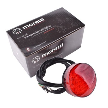 LAMPA okrągła na TYL LED Classic Custom ATV Choper