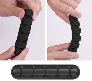 ОРГАНАЙЗЕР-ДЕРЖАТЕЛЬ КАБЕЛЬНЫЙ ЗАЖИМ 5 ПРОВОДОВ