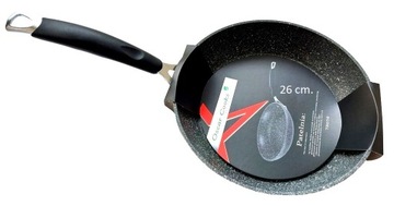 EKSTRA PATELNIA 26 CM GRANITOWA POWŁOKA AUSTRIA
