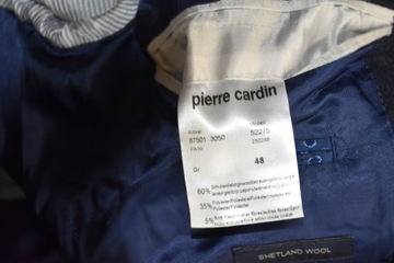 Pierre Cardin marynarka męska 48 shetland wool