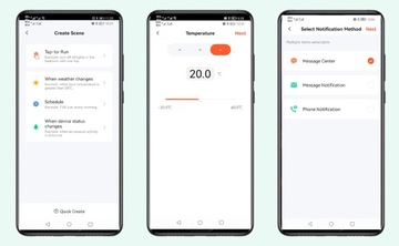 Датчики температуры и влажности данных Tuya WiFi