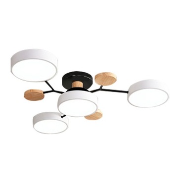 SUFITOWA ŻYRANDOL LAMPA WISZĄCA 4 ŻARÓWEK