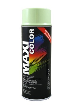 MAXI SPRAY FARBA LAKIER RAL 6019 zielony pastel