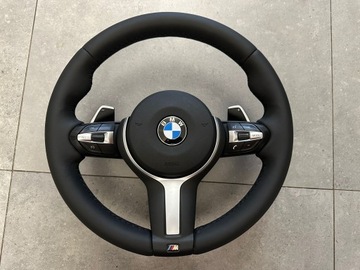 Kierownica BMW F10 F11 F06 F07 F01 LCI M JAK NOWA ŁOPATKI WIBRACJA