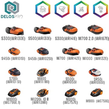 НАВИНТОВЫЕ ШИПЫ DELOSPRO ДЛЯ КОСИЛОК WORX LANDROID S и M EXTREME