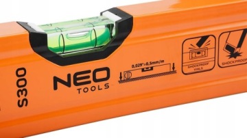 NEO Tools ALUMINIUM LEVEL S 300 3 LIBELLE 45 ГРАДУСОВ 150 СМ 71-136