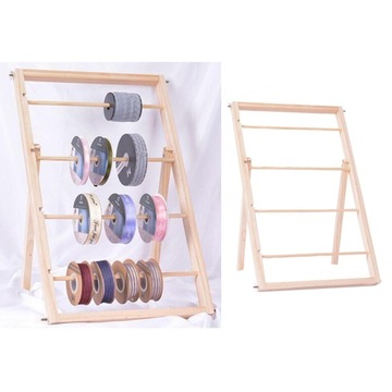 Держатель для ленты Деревянная подставка для хранения карточек