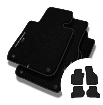 Velurové koberce Performance Premium pro Škoda Octavia II 2004-2008