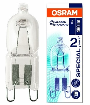 ЛАМПА ДЛЯ ДУХОВКИ, HAL OVEN 40W G9 OSRAM